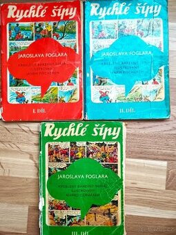 Jar. Foglar: 1.2.3. Rychlé šípy.1969-70-71. KOMIKS.