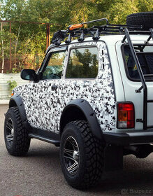 LADA 4x4 NIVA Silové lemy 7cm.