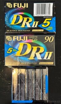 Fuji DR II 90 5 pack kazety - 15ks