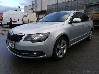 ŠKODA SUPERB 2,0 TDi 103kW, 7/2014, původ ČR, pěkná výbava