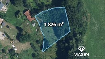 Zahrada 1 826 m², Podíl 17 % o výměře 304 m²