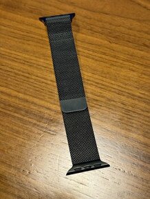 Řemínek Apple Watch Milánský tah 40 mm grafitově šedý - 1