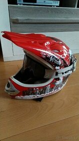 Motocross helma, oblečení - 1