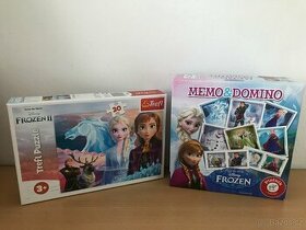 Frozen puzzle a domino