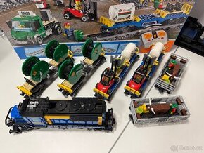 Lego city vlak 60052 s vagony navíc - 1