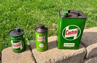 Castrol - plechovky na olej - 1