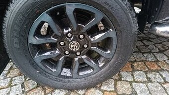 Alu kola Toyota Hilux,nová,obutá R 18
