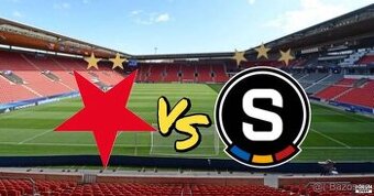 DERBY Slavia-Sparta VSTUPENKY 2x