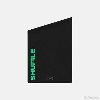 Shuffle Wallet – Silicon Pouch Neon Black