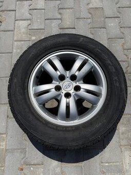Prodám sadu kol s pneumatikami Ecsta X3 (235/60 R16) – 6 000
