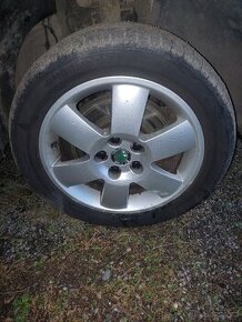 Originál Škoda Alu kola BAND