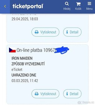 IRON MAIDEN SEZENÍ 31.5