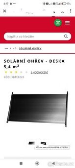 Solární ohřev