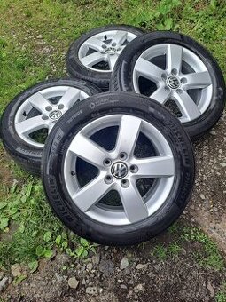 Alu kola 5x112 originál VW 205/55 R16