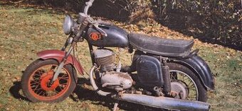 ČZ 175 1962 + technický průkaz