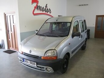 Renault Kangoo 1.6 16V 70kW, klima, tažné