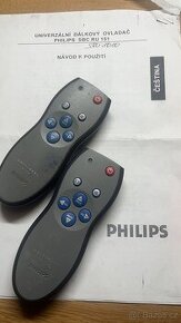 Prodám univerz.dálk.ovladač Philips a Hama vč.návodu