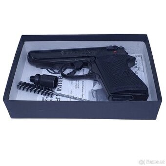 Plynová pistole Bruni NEW Police, cal. 9mm (Walther PPK)