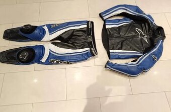 Alpinestars Octane-Pánská kožená moto kombinéza