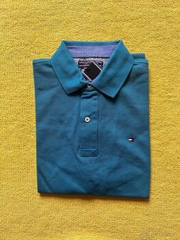 Tommy Hilfiger polo t-shirt blue L