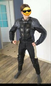 Dámské moto bunda, kůže, zn. JTS