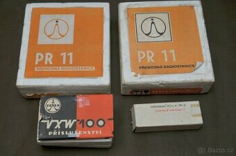 Radiostanice Tesla PR11 přenosná 8 kanálová 32 MHz