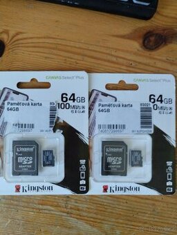 Paměťové karty 64gb