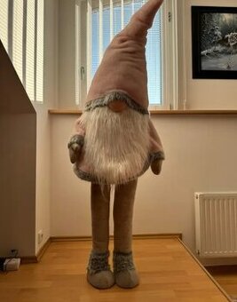 Dekorativní vánoční skřítek svítí, tančí a zpívá