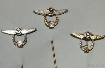 Pilotní odznak Svazarm miniatura