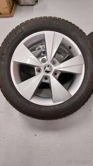 Alu kola 5x112 r16 originál Škoda Octavia III