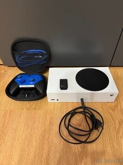 Xbox Series S 500GB, Elite ovladač, originální sluchátka