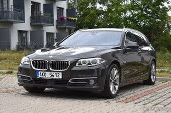 BMW 530d F11/2016/190kW/Luxury/1.majitel/ČR/head-up/kůže