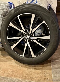 ALU  kola Toyota  - sada pneu  225/55 R18