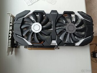 Grafická karta MSI GTX 1060 3GB OC