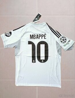 Fotbalový dres Real Madrid domácí 25/26 – Kylian Mbappé #10