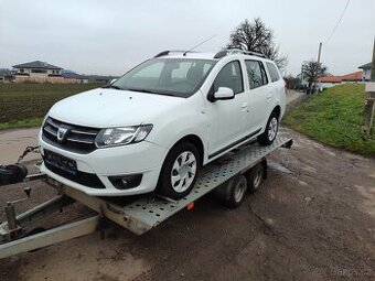 Dacia Logan 0.9 TCe-LPG 66kW r.v.2016 na díly bílá