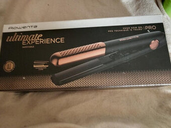 NOVÁ žehlička na vlasy Rowenta s kartáčem