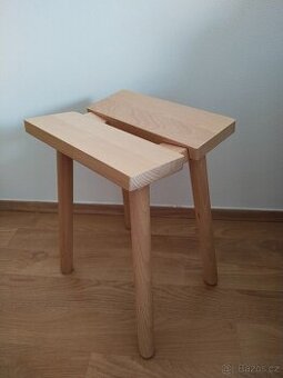 YPPERLIG - dřevěná stolička, jako nová - 1