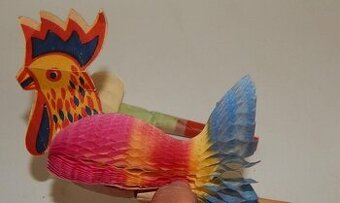 Koupím kohout píšťalka retro stará hračka