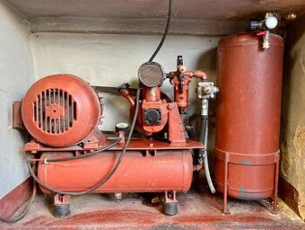 Dvouválcový kompresor domácí výroby