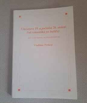 Literatura 19.a počátku 20.století - V.Prokop