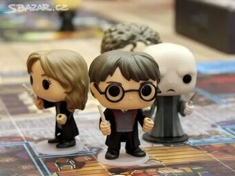 Funko Pop Harry Potter -4 figurky - desková hra
