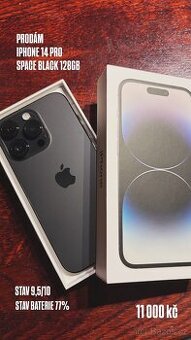 iPhone 14 Pro - Space Black 128 GB
