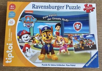 Puzzle Tlapková patrola, Ravensburger 4+