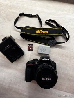 Nikon D3400 + Nikkor 18-55mm (3.5-5.6G)