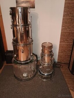 Prodám rozšířenou bicí soupravu (složená převážně mapex )