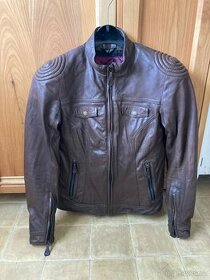 Motorkářská kožená stylová bunda PSÍ HUBÍK vel. 38-40