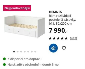 Dětská postel IKEA Hemnes
