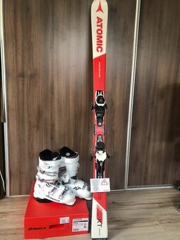 Dámske lyže s lyžařkami