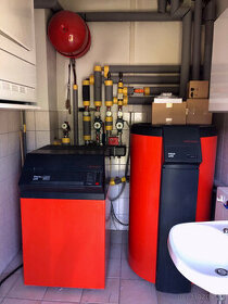 Plynový kotel Weishaup + boiler